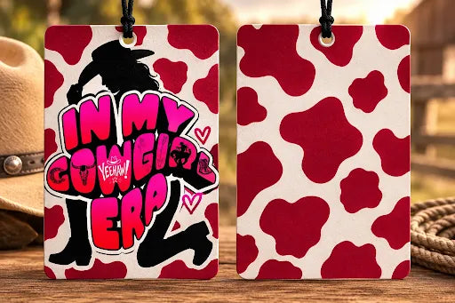 🤠 In My Cowgirl Era ~ Car Air Freshener 💕🐎